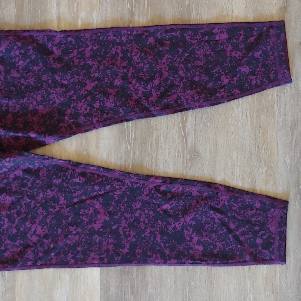 NWT Hurley Women's Purple Reversible Leggings Size XL - Picture 3 of 11